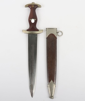Third Reich Erased Rohm Inscription SA (Sturmabteilung) Dress Dagger Possibly by Carl Eickhorn, Solingen
