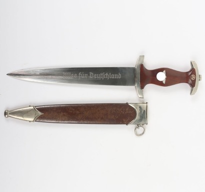 Third Reich SA (Sturmabteilung) Dress Dagger by Hugo Linder Deltawerk, Solingen