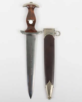 Third Reich Erased Rohm Inscription SA (Sturmabteilung) Dress Dagger by Carl Eickhorn, Solingen