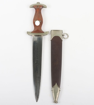 Third Reich SA (Sturmabteilung) Dress Dagger by August Bickel, Steinbach Hallensberg