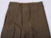 1943 Dated Canadian Made Battle Dress Trousers - 2