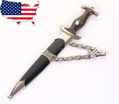 Third Reich SS (Schutzstaffel) Officers Chained Dress Dagger