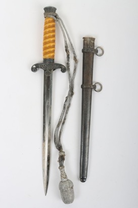 WW2 German Army Officers Dress Dagger by F W Holler, Solingen