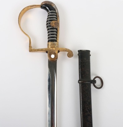 WW2 German Army Officers Sword by Carl Eickhorn, Solingen