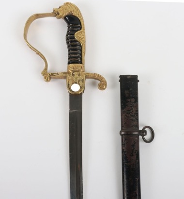 WW2 German Army Officers Sword by Emil Voos, Solingen