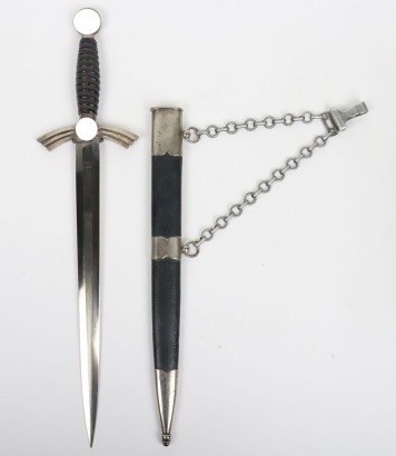 1st Pattern Third Reich Luftwaffe Dress Dagger by F W Holler, Solingen