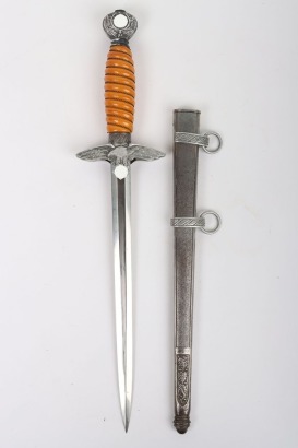 WW2 German Luftwaffe 2nd Pattern Officers Dress Dagger by Alcoso, Solingen
