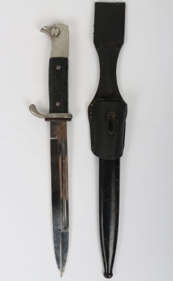 WW2 German Armed Forces Parade Bayonet by Karl Julius Krebs, Solingen