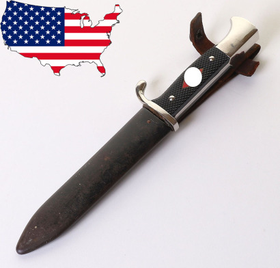 Third Reich Hitler Youth Boys Dagger by Carl Eickhorn, Solingen