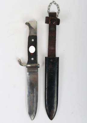 Third Reich Hitler Youth Boys Dagger by Ludwig Zeitler, Wien