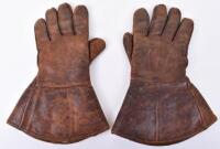 WW1 / Inter War Period Aviators Flying Gauntlets