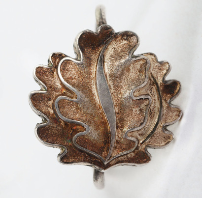 Rare Original Set of Oak Leaves to the Knight&rsquo;s Cross of the Iron Cross by Gebr. Godet, Berlin
