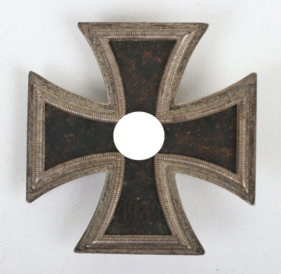 WW2 German 1939 Iron Cross 1st Class by C.F. Zimmermann, Pforzheim in Original Case of Issue