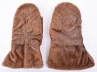 WW1 Royal Flying Corps Beaver Skin Gauntlets