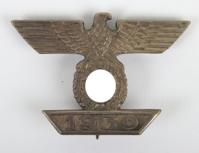 Third Reich Bar to the Iron Cross 1st Class by Otto Schickle, Pforzheim,