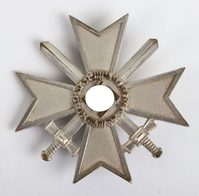 Third Reich War Service Cross 1st Class with Swords by Wilhelm Deumer
