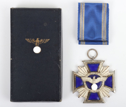 Third Reich NSDAP 15 Year Service Medal in Original Case of Issue