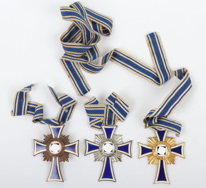 Third Reich Mothers Cross Medals