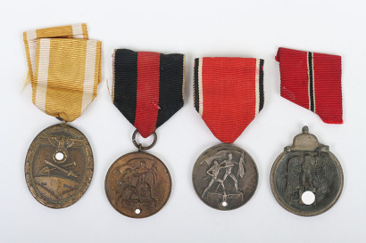 4x WW2 German Third Reich Medals