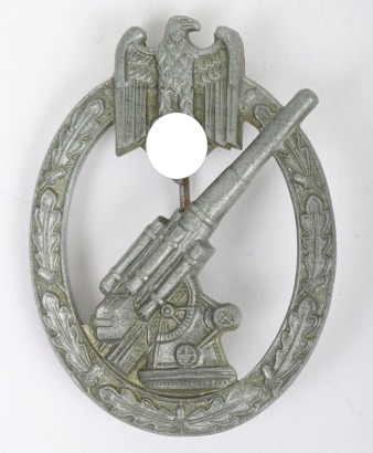 Scarce WW2 German Army (Heer) Flak Assault Badge by Unknown Maker