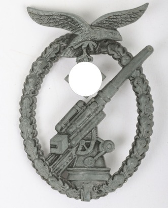 WW2 German Luftwaffe Flak Badge by Steinhauer & L&uuml;ck