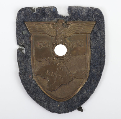 WW2 German Luftwaffe Issue Krim Campaign Shield