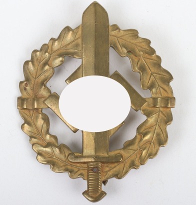 Third Reich SA Sports Badge in Bronze by E. Schneider, L&uuml;denscheid