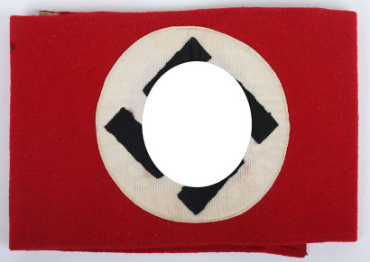 Third Reich Early NSDAP Wool Party Armband
