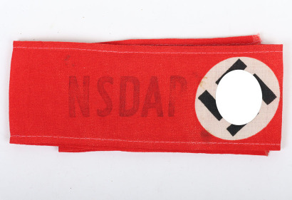 Third Reich NSDAP Helper Armband