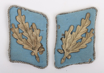 Rare Set of Third Reich SA (Sturmabteilung) Collar Tabs for the Rank of SA-Gruppenf&uuml;hrer, SA-Gruppe Hochland