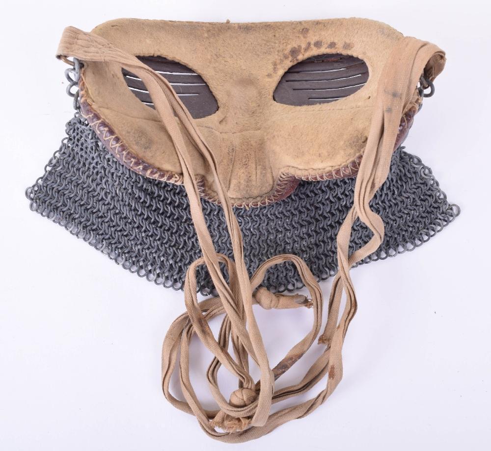 Tank Mask WW1 British Tank Crew Face Mask Worn by Lance Corporal Francis J Barker ...