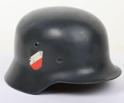 WW2 German Luftwaffe Double Decal Steel Combat Helmet