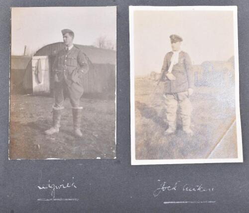 WW1 1918 Royal Air Force 35 Squadron Photograph Album