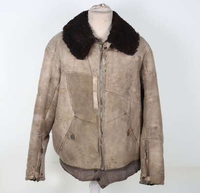 WW2 German Luftwaffe Winter Flying Jacket &lsquo;Bulgarian Type, Kanaljacke&rsquo;