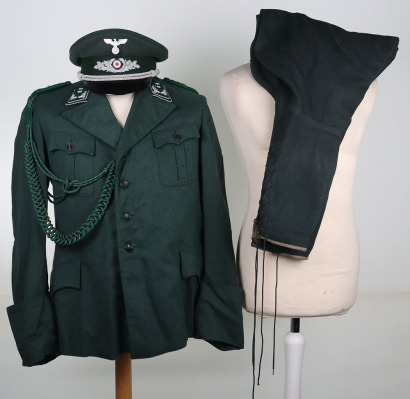 Third Reich Forestry Officials Peaked Cap and Uniform Group