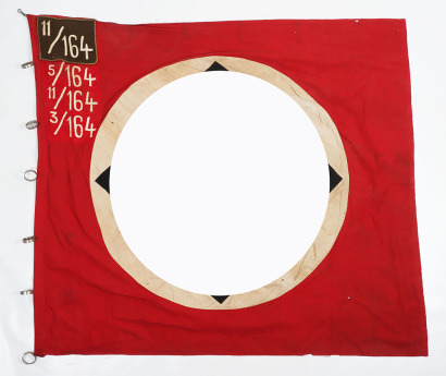 Third Reich NSDAP / SA (Sturmabteilung) Sturmfahne of Standarte &rdquo;11/164&rdquo; - District Flag