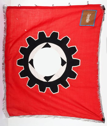 Third Reich Deutsches Arbeitsfront (D.A.F) District &ldquo;Demlin&rdquo; Flag