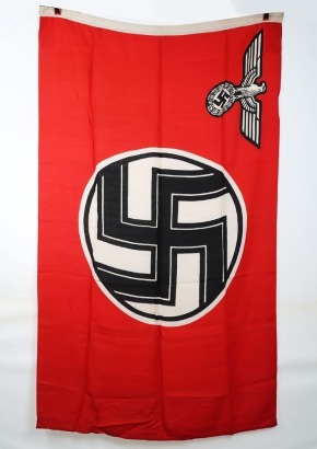 WW2 German Reichs Service Flag (Reichsdienstflagge) by Kress, St. T&ouml;nis