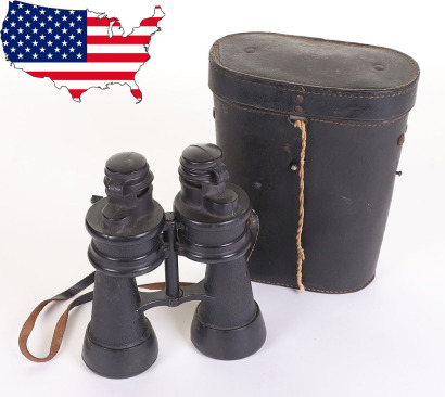 WW2 German Kriegsmarine Binoculars in Original Case