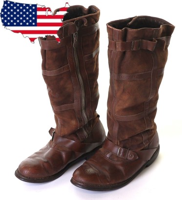 Pair of WW2 German Luftwaffe Flying Boots,