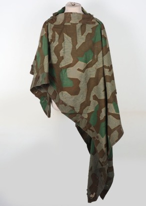 WW2 German Zeltbahn, Heer Splinter camouflage, Original
