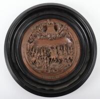 Battle of Waterloo Commemorative Plaque 1865