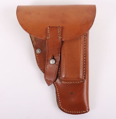 Third Reich Police Issue 1942 Pistol Holster for Sauer Model 38 (H)