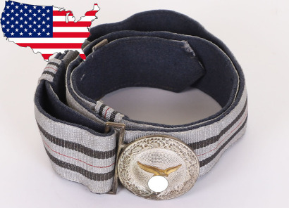 WW2 German Luftwaffe Officers Parade Belt and Buckle Set