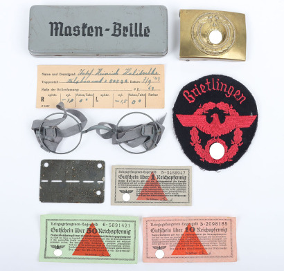 Grouping of Various Third Reich Pieces