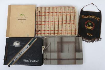 Large and Impressive German Afrikakorps (D.A.K) Photograph Album Grouping