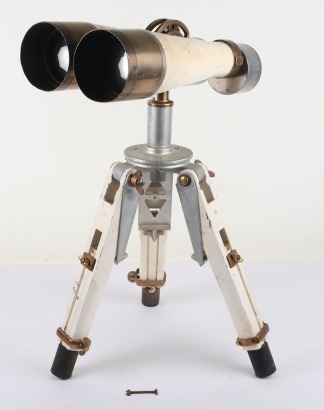 Rare WW2 Japanese Naval Large Binocular Optics 15x4 for Warships