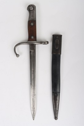 WW1 Turkish M-1903 Cut Down Bayonet