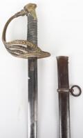 Belgium M-1889 Infantry Officers Sword