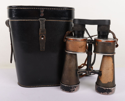 WW2 German Kriegsmarine 7x50 Binoculars by E Leitz